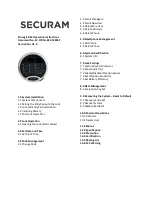 Securam EC-1701A-B22-II Operation Instructions Manual предпросмотр