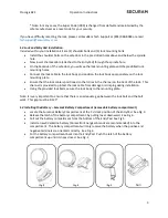 Предварительный просмотр 3 страницы Securam EC-1701A-B22-II Operation Instructions Manual