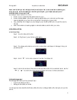 Предварительный просмотр 5 страницы Securam EC-1701A-B22-II Operation Instructions Manual