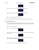 Предварительный просмотр 14 страницы Securam EC-1701A-B22-II Operation Instructions Manual