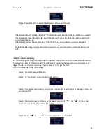 Предварительный просмотр 15 страницы Securam EC-1701A-B22-II Operation Instructions Manual