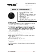 Securam ProLogic L02 Operating Instructions Manual preview