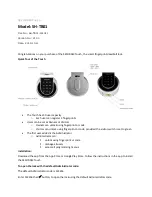 Securam SH-TB01 Quick Start Manual preview