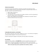 Preview for 9 page of Securam SH-WB01 Manual