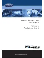 Secure Computing NETWORK INTERFACE CARDS Manual preview