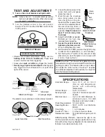 Предварительный просмотр 3 страницы Secure Home DUALBRITE SH-5597 Operation Manual