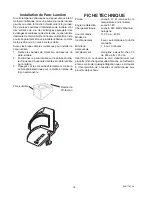 Предварительный просмотр 18 страницы Secure Home SH-5525 Manual