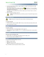 Preview for 14 page of Secure Power SP201 User Manual