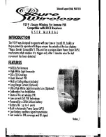 Preview for 1 page of Secure Wireless P319 User Manual