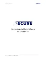 Предварительный просмотр 1 страницы Secure SNDI-813V Technical Manual