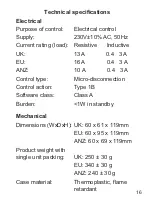 Предварительный просмотр 16 страницы Secure SSP 301 User And Installation Instructions Manual