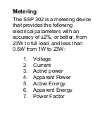 Preview for 12 page of Secure SSP 302 User And Installation Instructions Manual