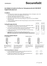 Securefast SBL339/SP Installation Instructions preview