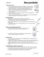 Preview for 2 page of Securefast SBL365.SL.94 Installation Instructions