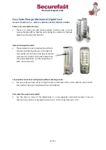 Предварительный просмотр 8 страницы Securefast SBL700 Troubleshooting Manual