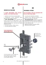 Preview for 6 page of Securemme 2700 RESTYLING Series Instructions For Use And For Assembly