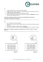 Предварительный просмотр 2 страницы secureo Key Safe Instruction Manual