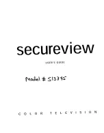 secureView 513345 User Manual предпросмотр