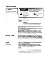 Preview for 2 page of secureView 513345 User Manual