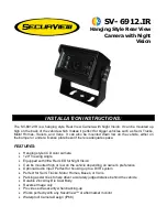 secureView SV- 6912.IR Installation Instructions preview