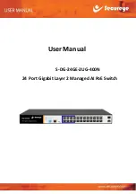 Secureye S-DG-24GE-2UG-400N User Manual preview