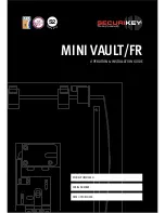 Securikey MINI VAULT/FR series Operations & Installation Manual preview