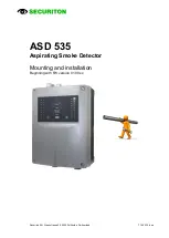 Securiton ASD 535 Mounting And Installation предпросмотр