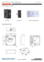 Предварительный просмотр 3 страницы Securiturk KR-S61A User Manual