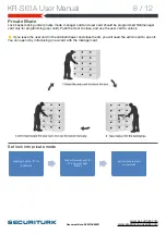 Предварительный просмотр 8 страницы Securiturk KR-S61A User Manual