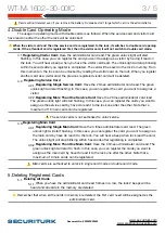 Предварительный просмотр 3 страницы Securiturk WT-M-1602-30-00IC Quick Start Manual