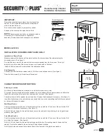 Security + Stack On GC-500-5 Installation Instructions Manual preview