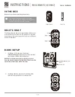 Предварительный просмотр 1 страницы Security Brands 14-R433 Instructions