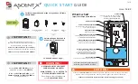 Предварительный просмотр 1 страницы Security Brands Ascent 16-X2 Quick Start Manual