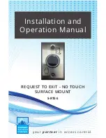 Security Brands S-RTE-S Installation And Operation Manual preview