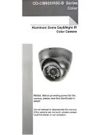 Предварительный просмотр 1 страницы Security Camera King OD-CM600IR50-B Series Quick Manual