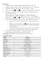 Preview for 4 page of Security-Center PROFILINE TV8165 Manual