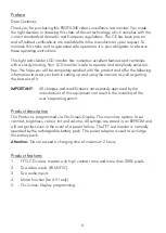 Preview for 6 page of Security-Center PROFILINE TV8165 Manual