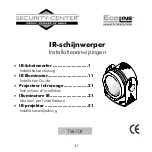 Предварительный просмотр 41 страницы Security-Center TV6700 Installation Manual