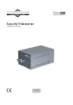 Preview for 1 page of Security-Center TV7202 Installation Instructions Manual