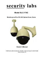 Security Labs SLC-170C Owner'S Manual предпросмотр