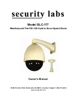 Security Labs SLC-177 Owner'S Manual предпросмотр