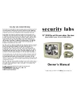 Security Labs SLM424 Owner'S Manual preview