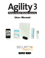 Preview for 1 page of Security Perth Agility 3 User Manual