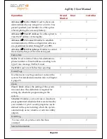 Preview for 34 page of Security Perth Agility 3 User Manual