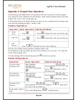 Preview for 38 page of Security Perth Agility 3 User Manual