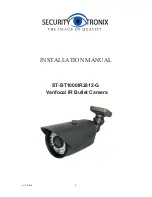 Предварительный просмотр 1 страницы Security Tronix ST-BT1000IR2812-G Installation Manual