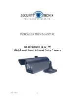 Security Tronix ST-BT600SIR –B Installation Manual preview