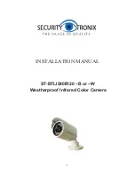 Предварительный просмотр 1 страницы Security Tronix ST-BTLI540IR20 Installation Manual