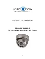 Security Tronix ST-D540IRVP2812 Installation Manual preview