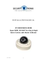 Security Tronix ST-D600DN2812-DSHB Installation Manual preview